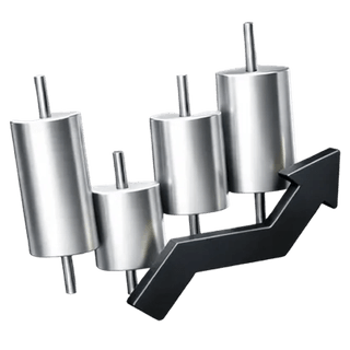 3D icon of a candlestick trading chart on the VouchTenor about page