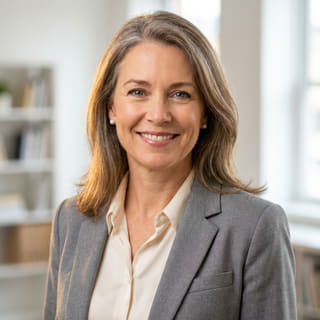 Sarah Coleman, identified as Chief Financial Officer at VouchTenor, in a profile image